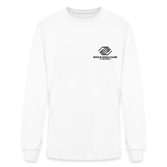 STAFF Men's Long Sleeve T-Shirt - white