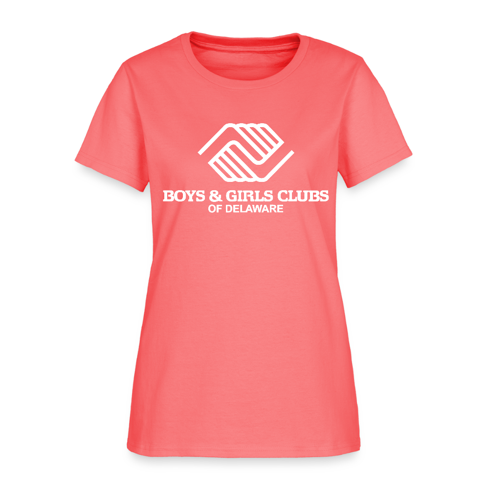 LOGO ONLY Women's T-Shirt - coral