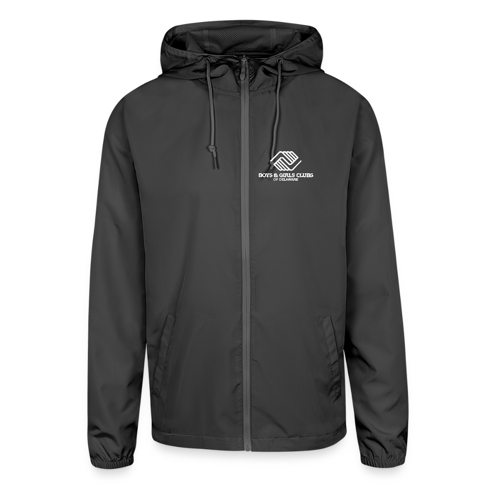 BGCDE Club Kids Need You Unisex Lightweight Windbreaker Jacket - graphite