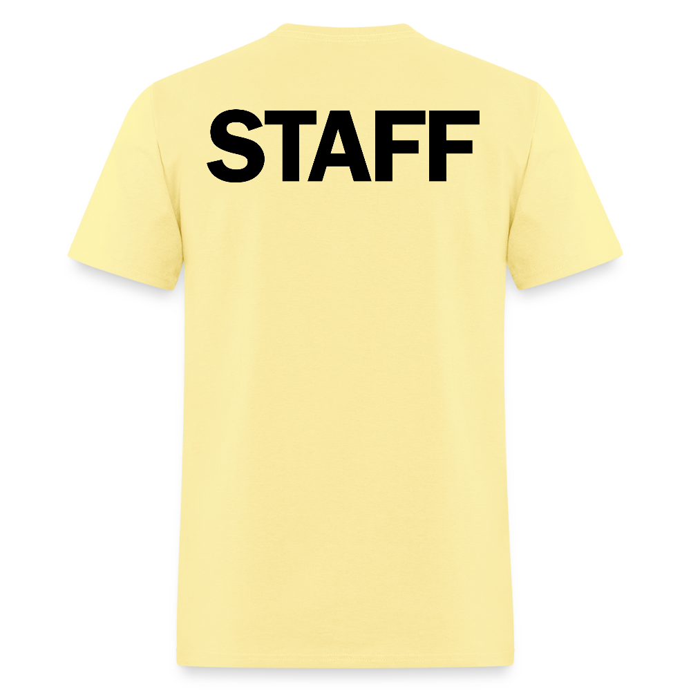 STAFF Men's T-Shirt | GILDAN 5000 - cornsilk