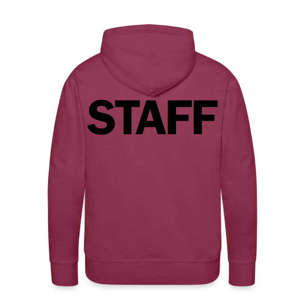 STAFF Men’s Premium Hoodie - burgundy