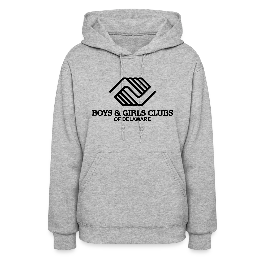 LOGO ONLY Women's Hoodie - heather gray