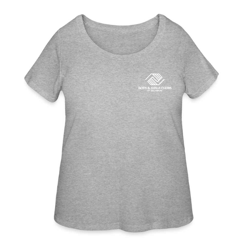 STAFF Women’s Curvy T-Shirt - heather gray