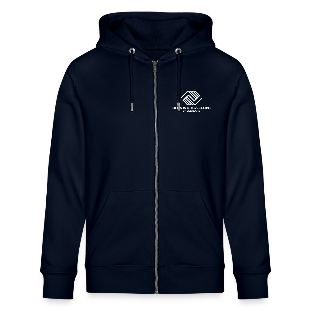 LOGO ONLY Stanley/Stella Cultivator Organic Zip Hoodie - french navy