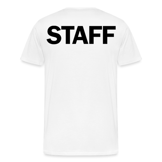 STAFF Men's Premium T-Shirt - white