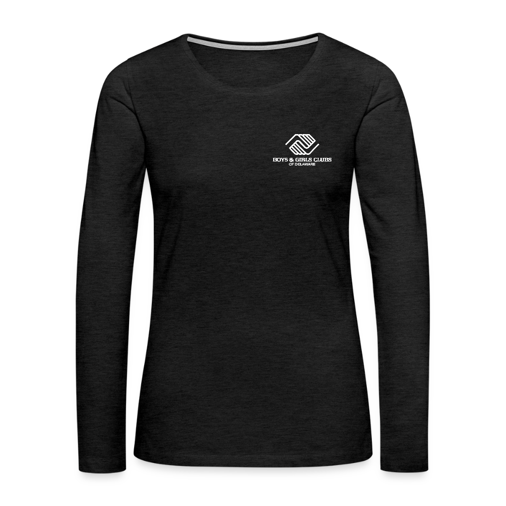 STAFF Women's Premium Long Sleeve T-Shirt - charcoal grey
