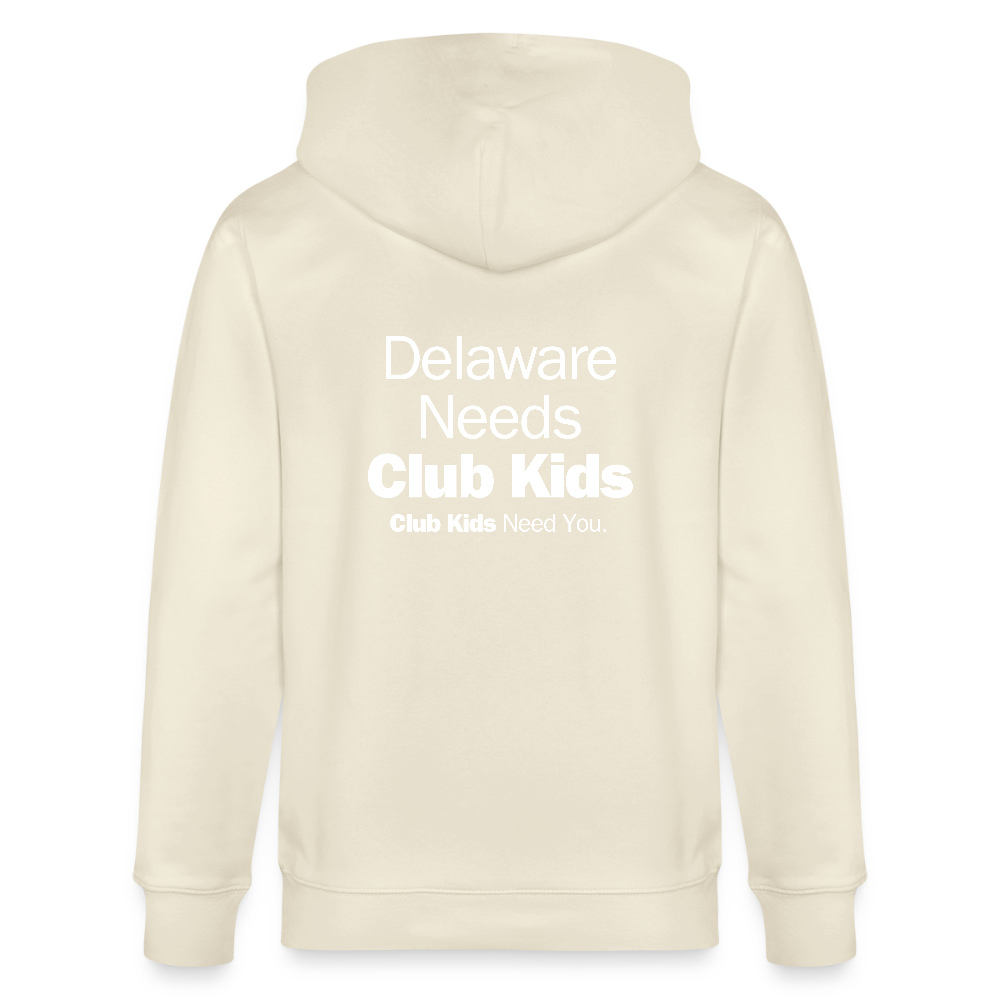 BGCDE Club Kids Need You Stanley/Stella Cultivator Organic Zip Hoodie - natural raw