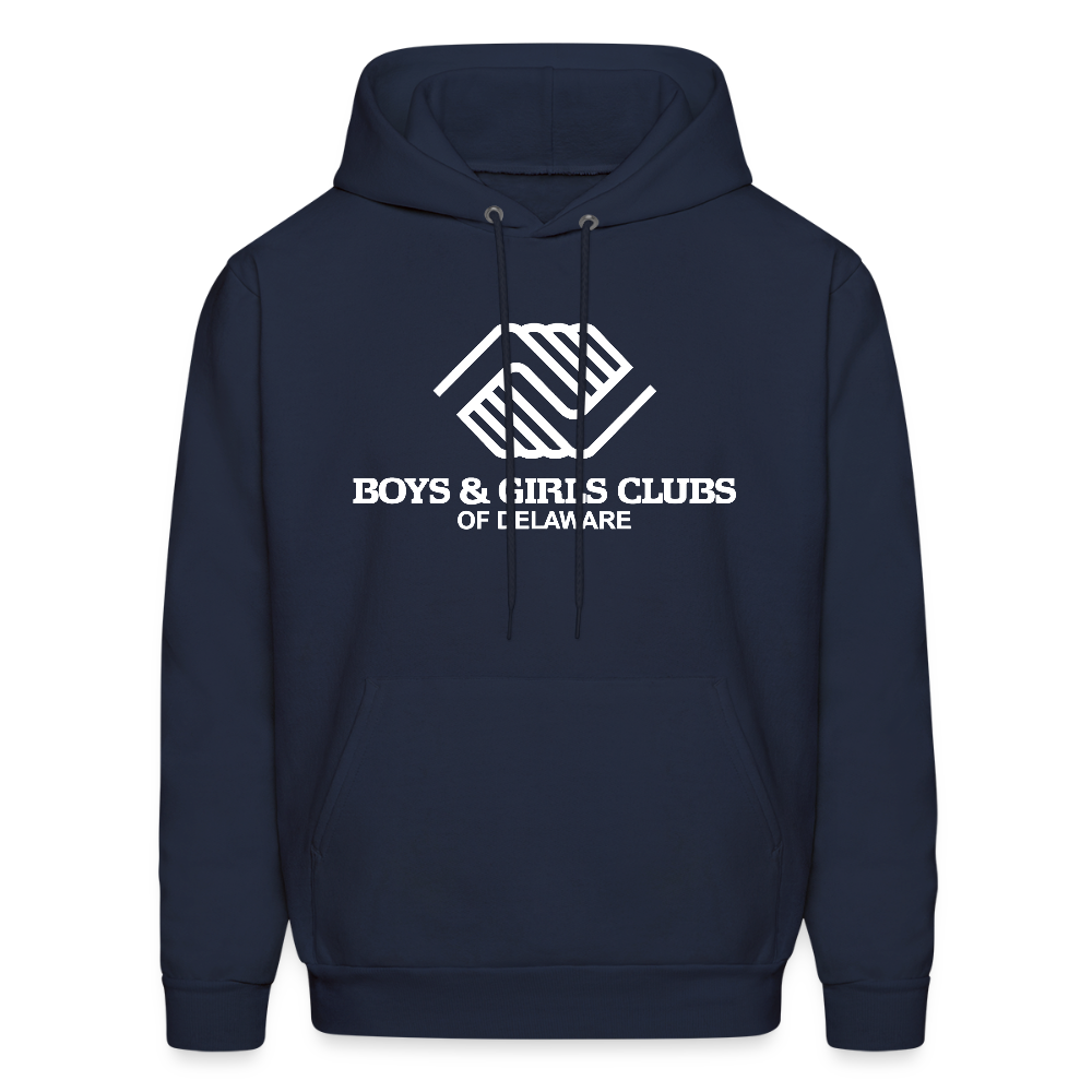 LOGO ONLY Men's Hoodie - navy