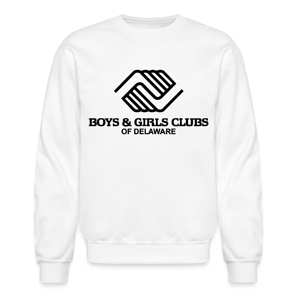 LOGO ONLY Crewneck Sweatshirt - white