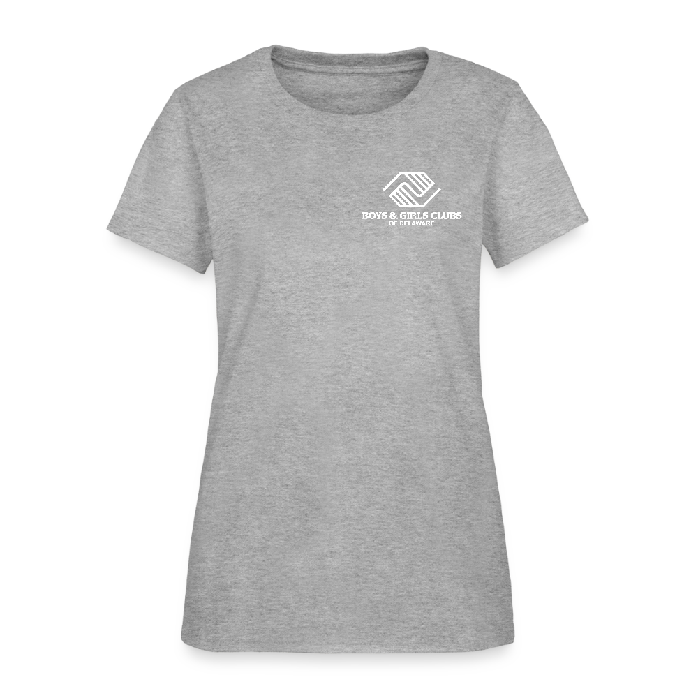 LOGO ONLY Women's T-Shirt - heather gray