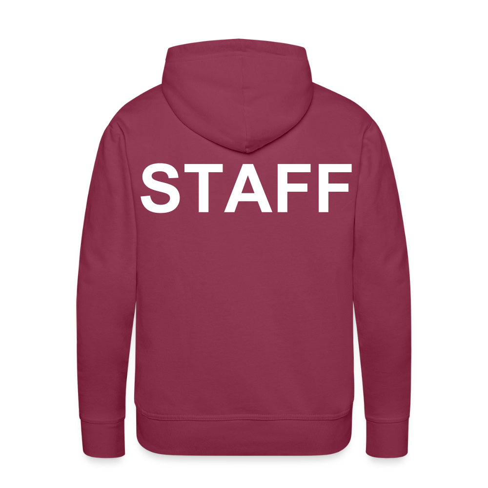 STAFF Men’s Premium Hoodie - burgundy