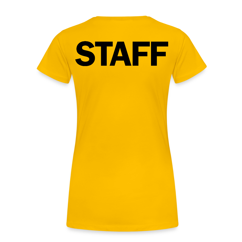 STAFF Women’s Premium T-Shirt - sun yellow
