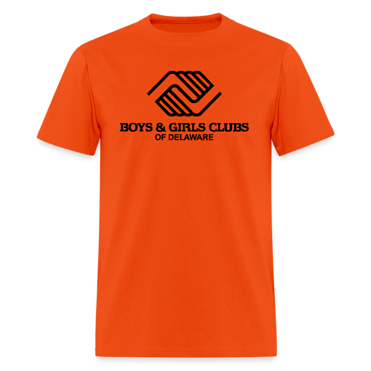 LOGO ONLY Men's T-Shirt | GILDAN 5000 - orange