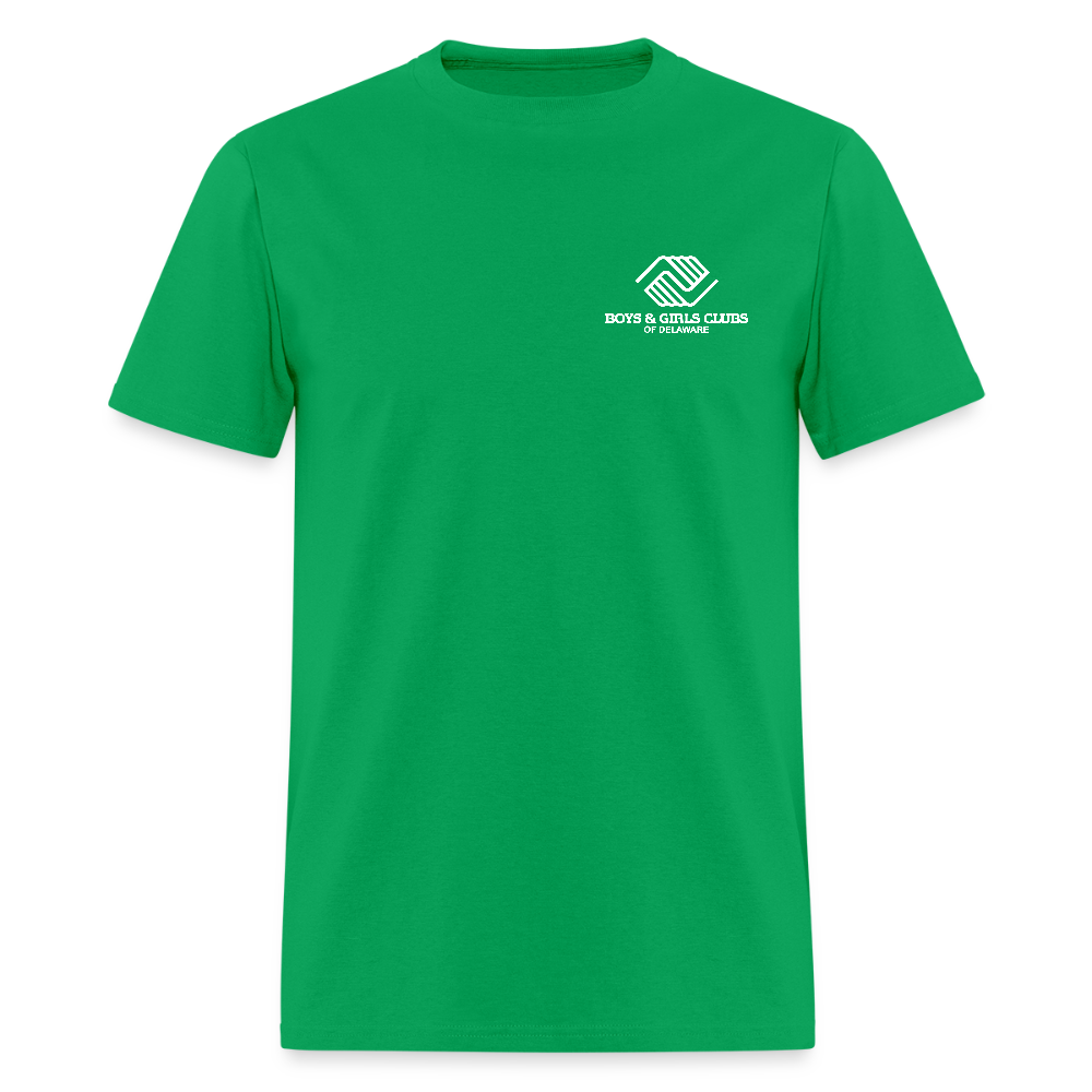 LOGO ONLY Men's T-Shirt | GILDAN 5000 - bright green