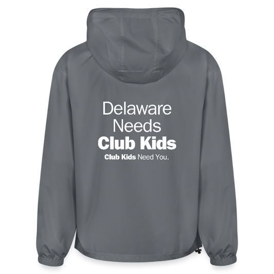 BGCDE Club Kids Need You  Champion Packable Jacket - gray