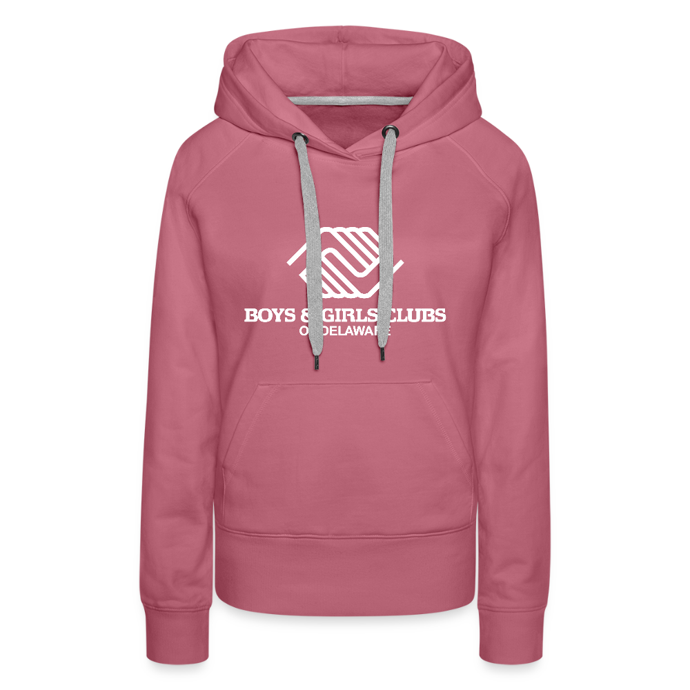 LOGO ONLY Women’s Premium Hoodie - mauve