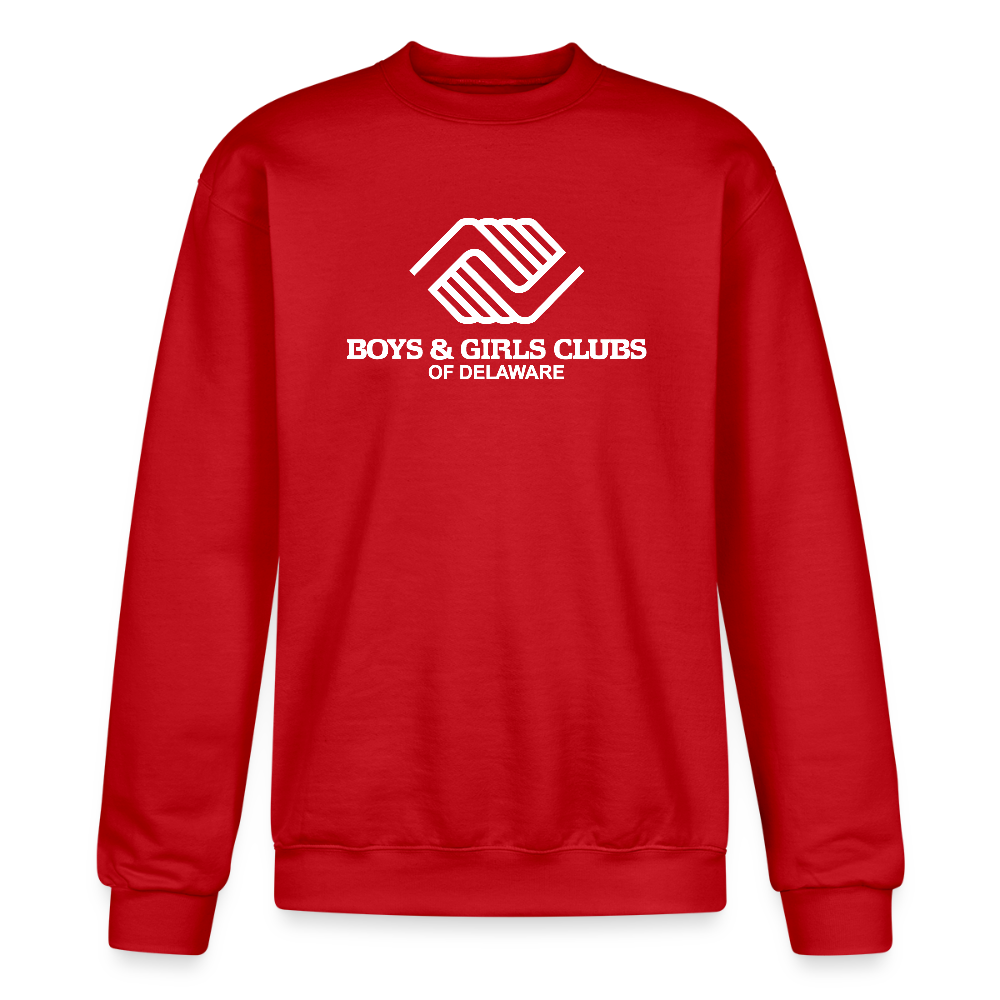LOGO ONLY Champion Unisex Powerblend Sweatshirt - Scarlet