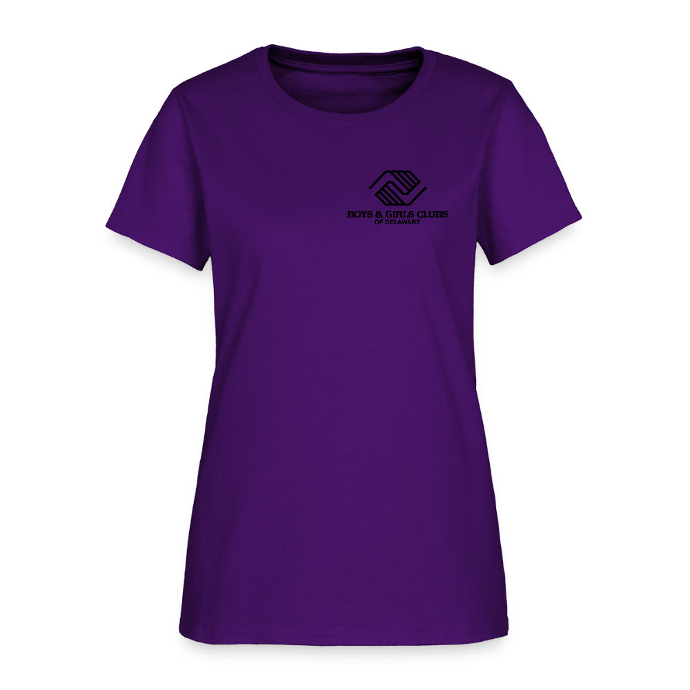 LOGO ONLY Women's T-Shirt - purple