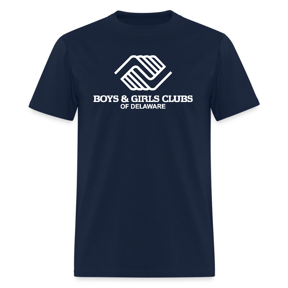 LOGO ONLY Men's T-Shirt | GILDAN 5000 - navy