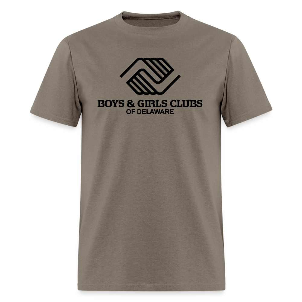 LOGO ONLY Men's T-Shirt | GILDAN 5000 - safari