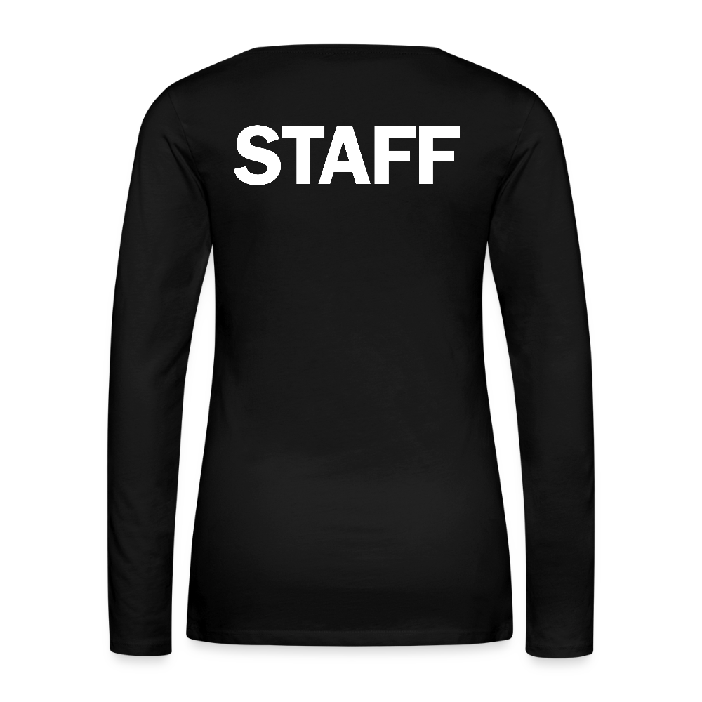 STAFF Women's Premium Long Sleeve T-Shirt - black