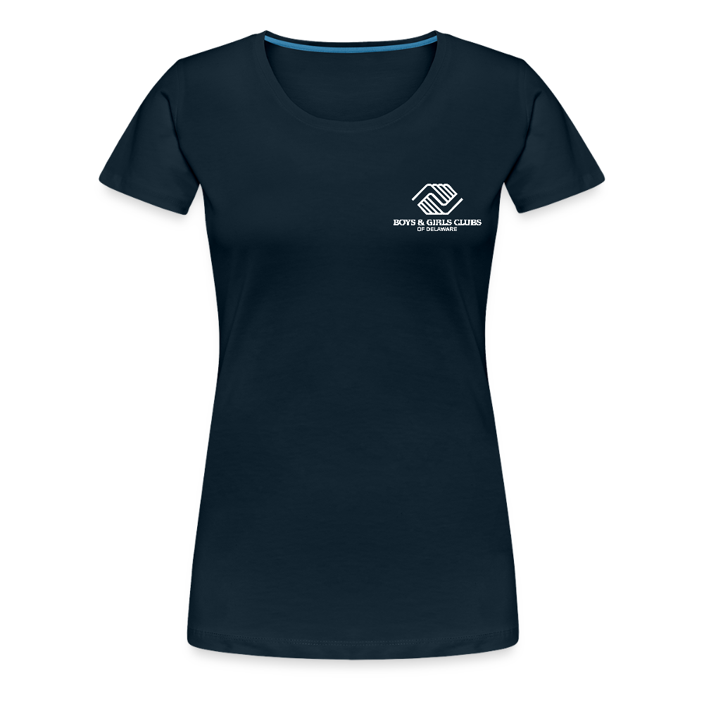 STAFF Women’s Premium T-Shirt - deep navy