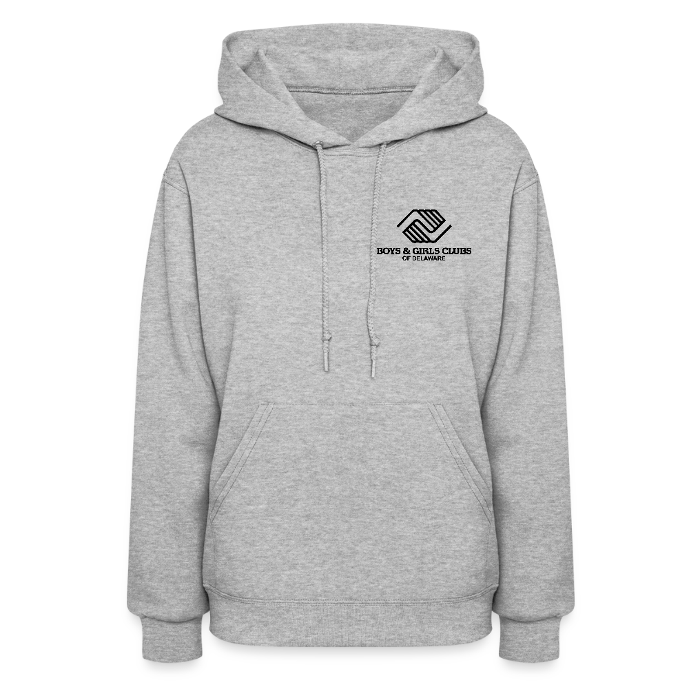 LOGO ONLY Women's Hoodie - heather gray