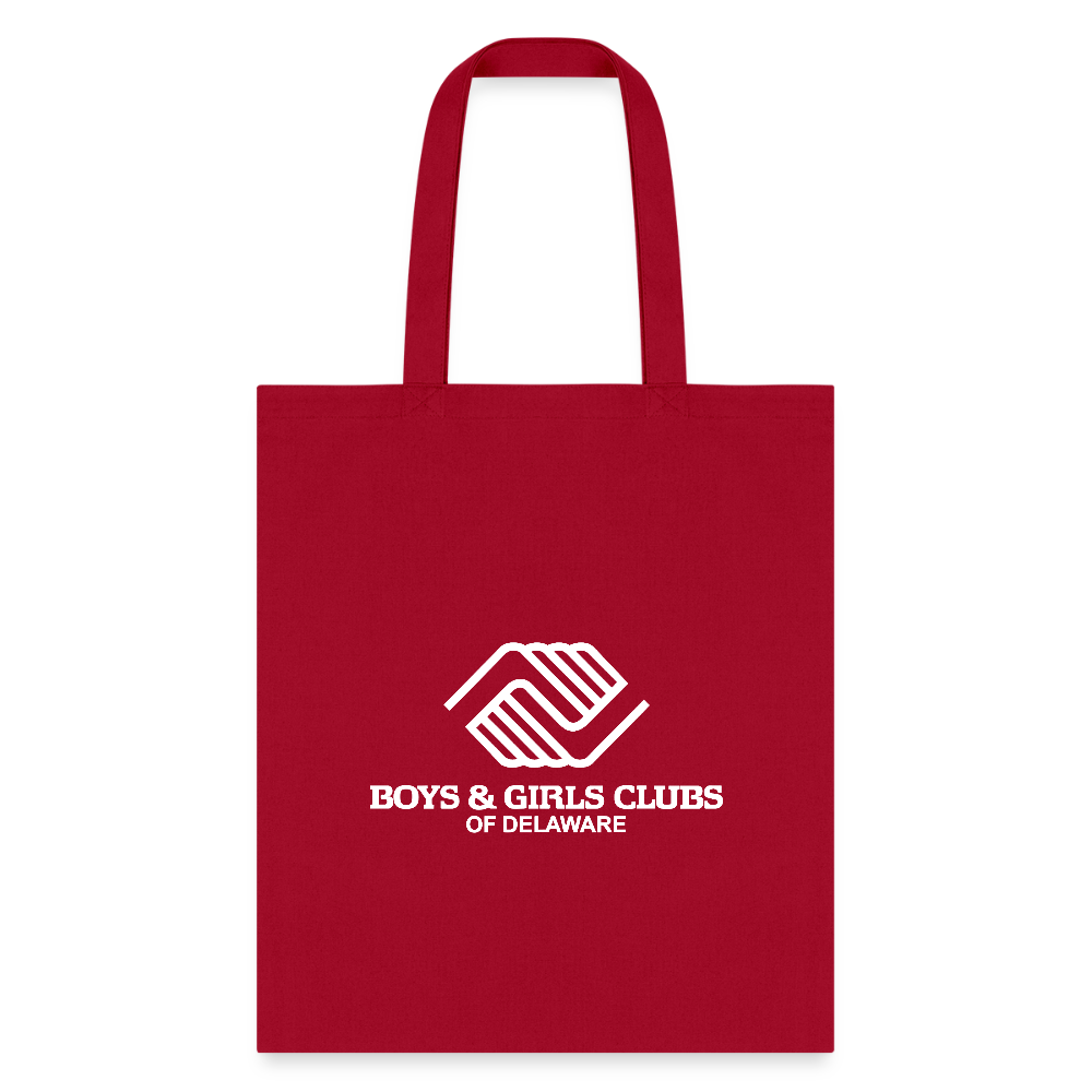 LOGO ONLY Tote Bag - red