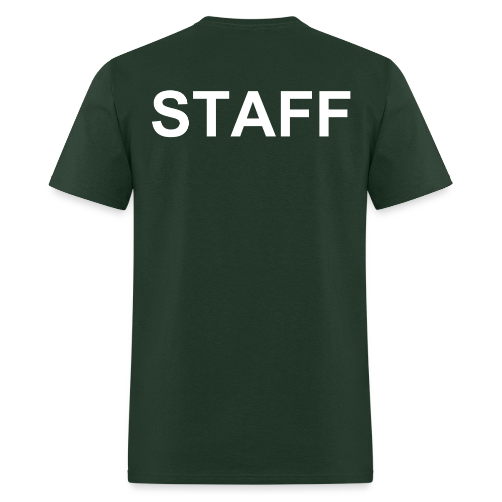STAFF Men's T-Shirt | GILDAN 5000 - forest green