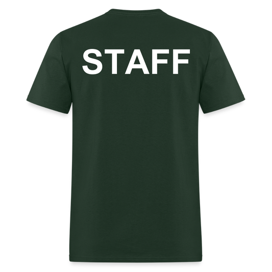 STAFF Men's T-Shirt | GILDAN 5000 - forest green
