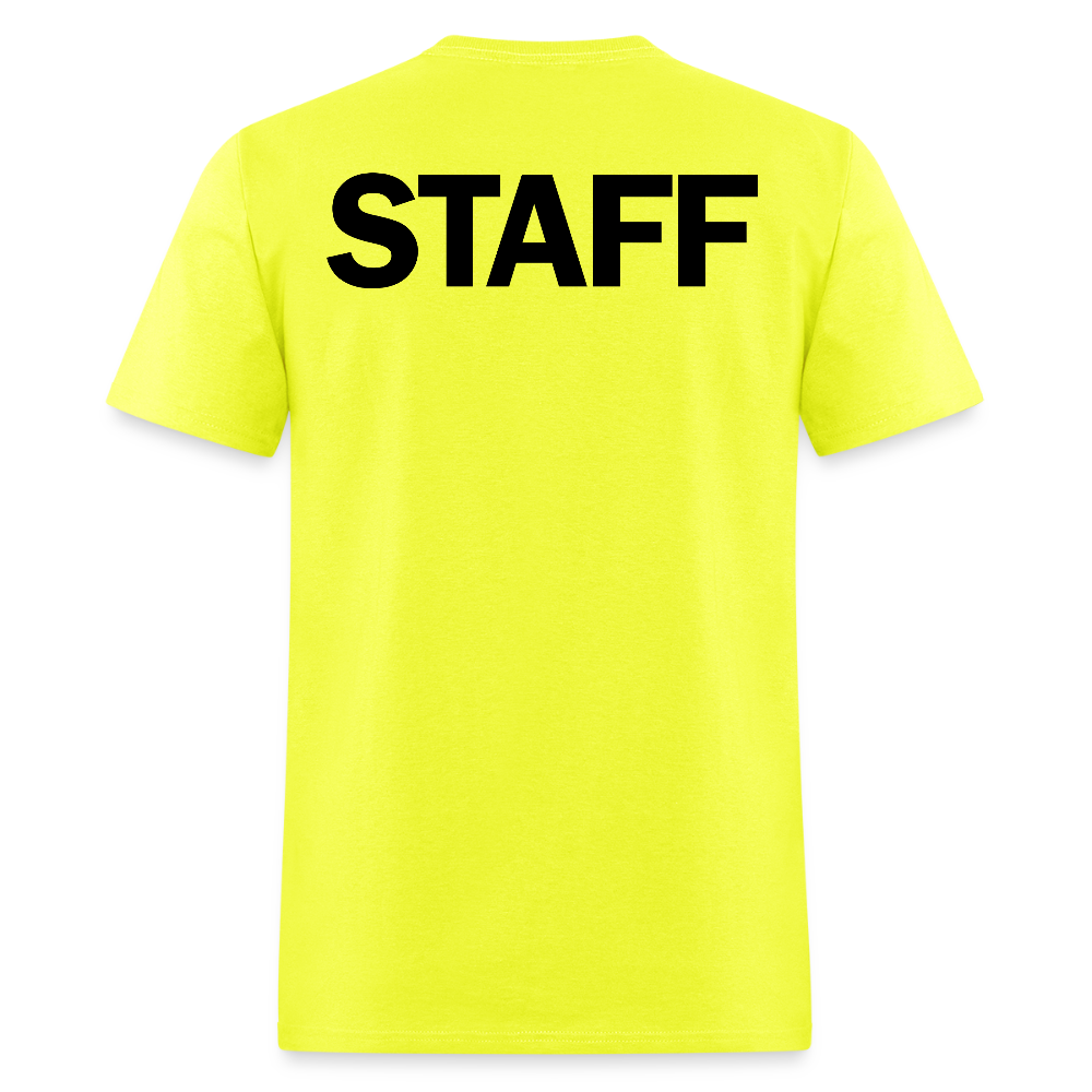 STAFF Men's T-Shirt | GILDAN 5000 - safety green