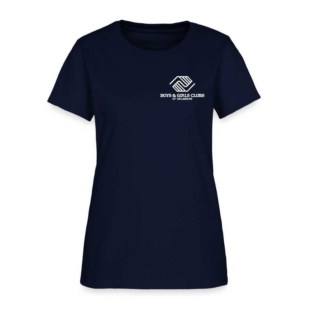 LOGO ONLY Women's T-Shirt - navy