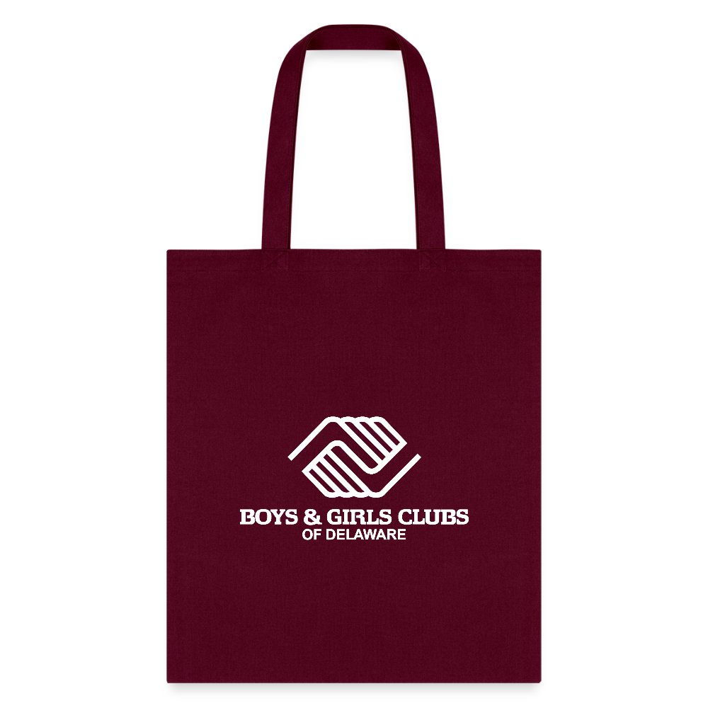 LOGO ONLY Tote Bag - burgundy