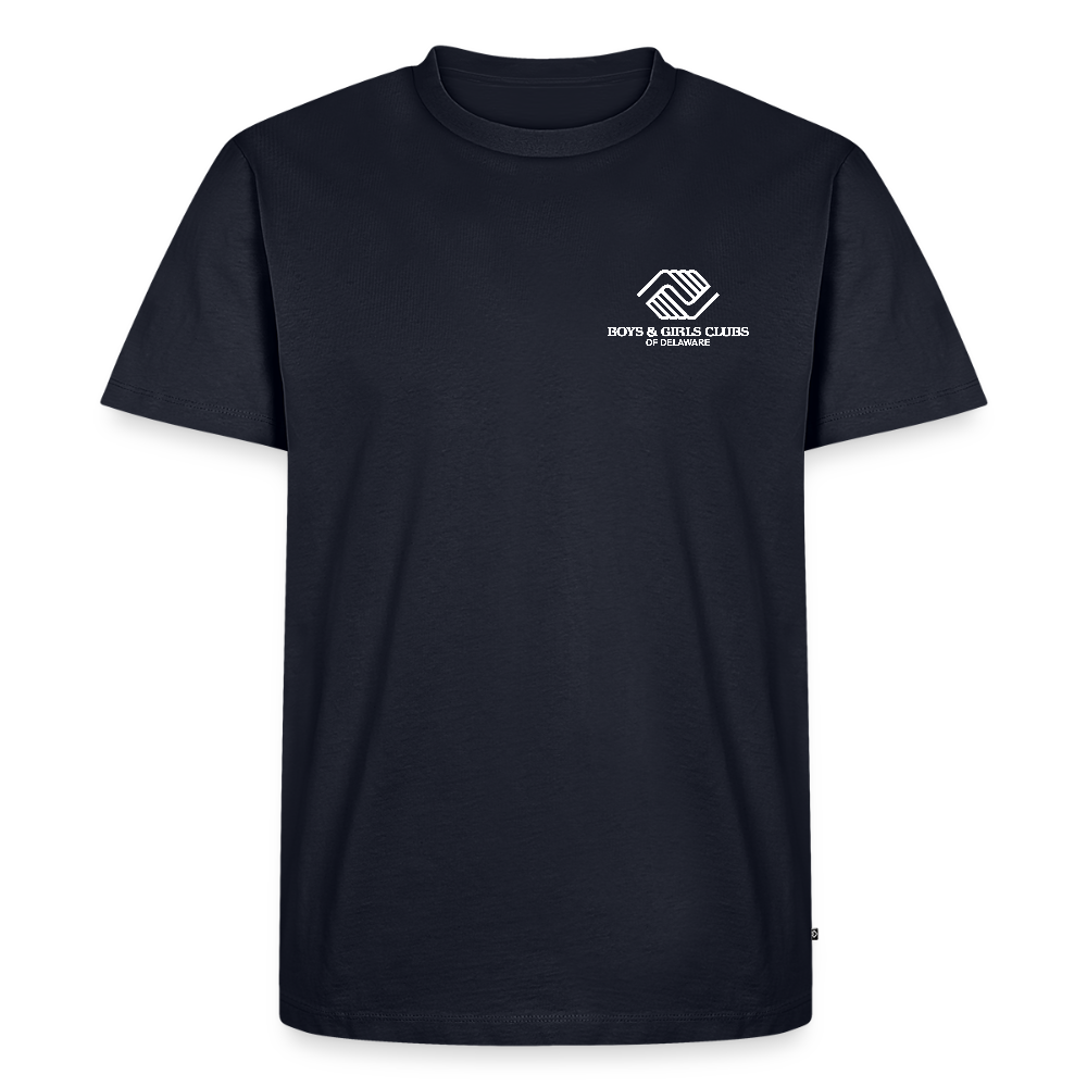 LOGO ONLY Men's Premium T-Shirt - navy