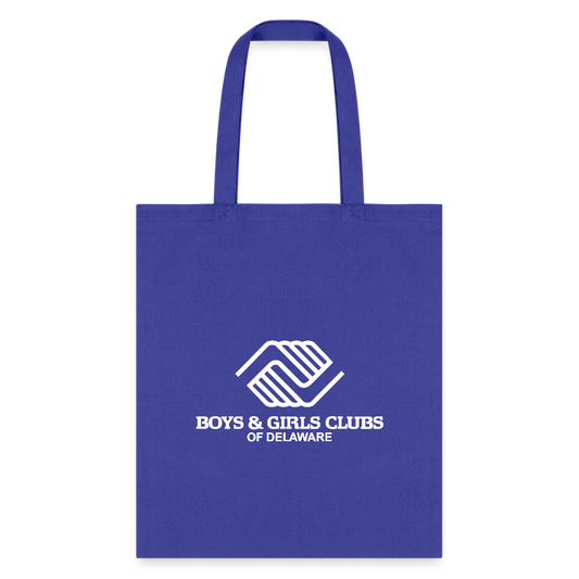 LOGO ONLY Tote Bag - royal blue