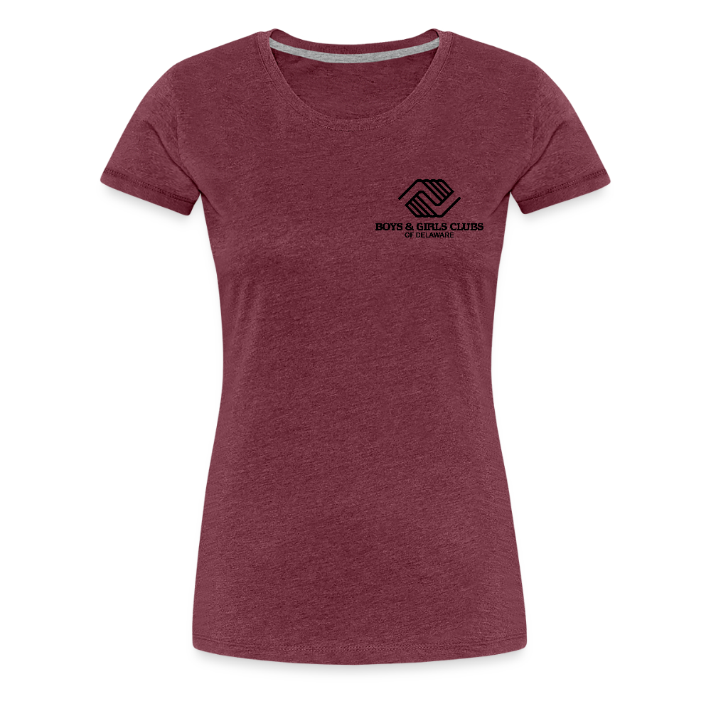 STAFF Women’s Premium T-Shirt - heather burgundy