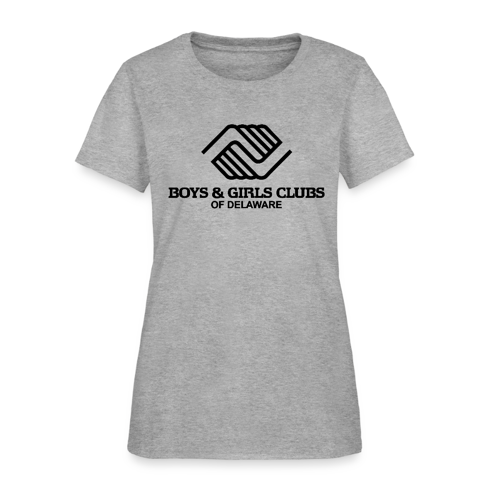 LOGO ONLY Women's T-Shirt - heather gray