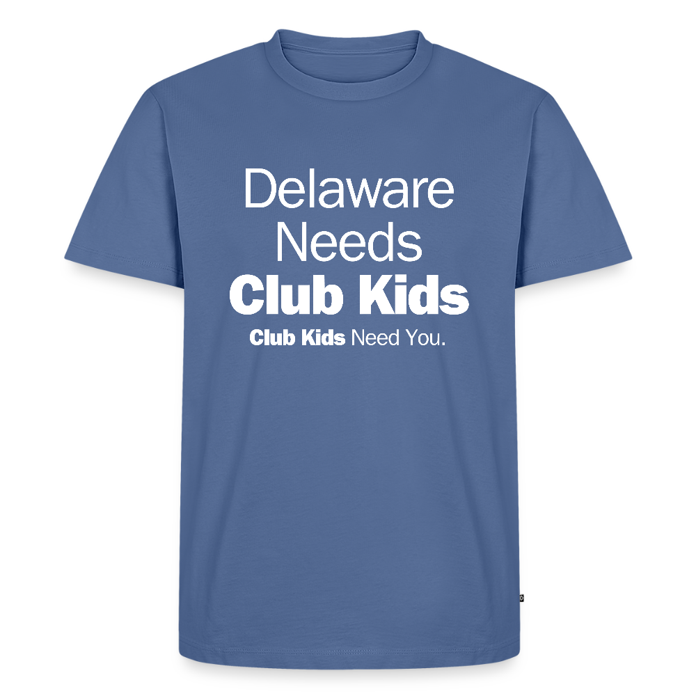 Delaware Needs Club Kids Men's Premium T-Shirt - stone blue 