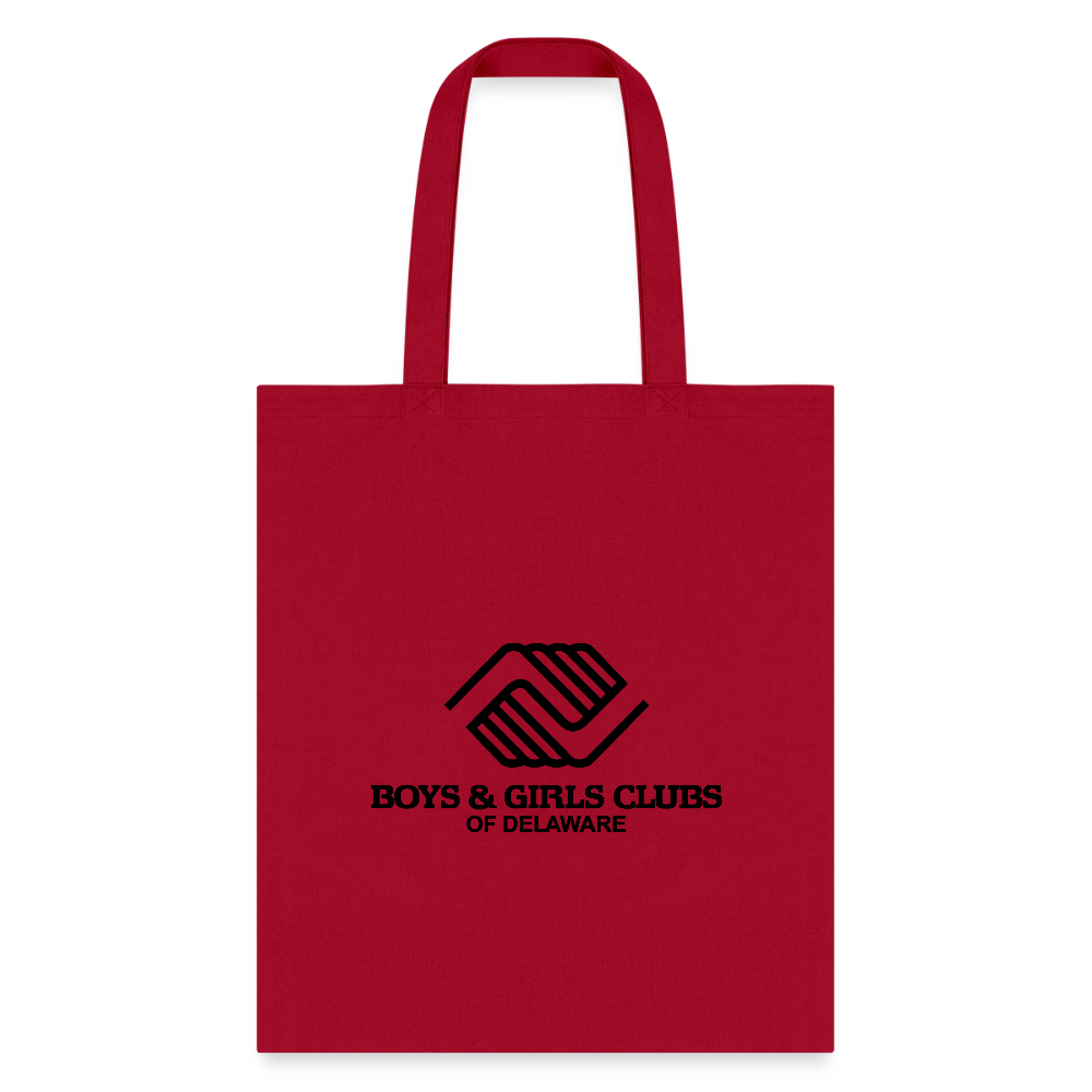 LOGO ONLY Tote Bag - red