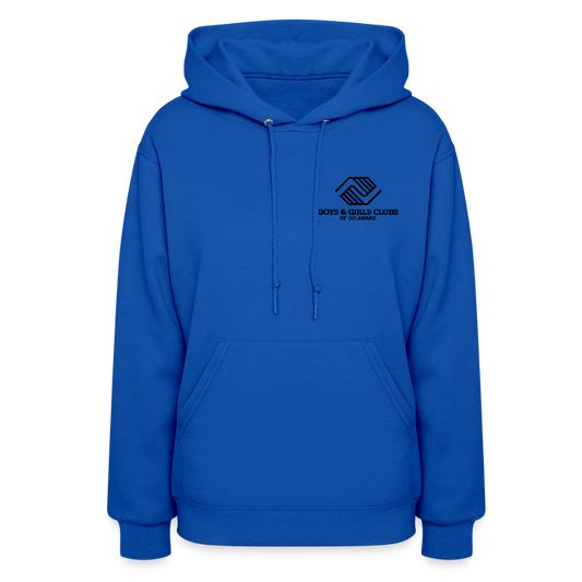 LOGO ONLY Women's Hoodie - royal blue