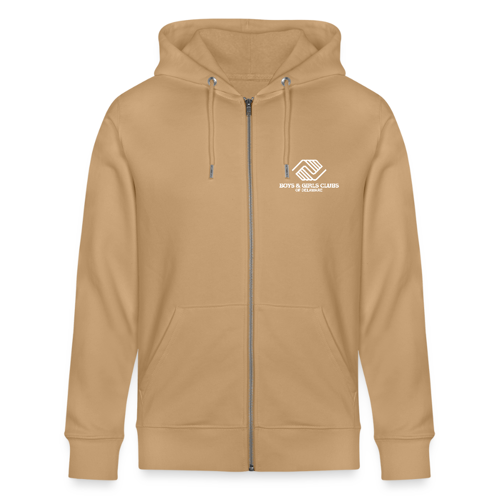 BGCDE Club Kids Need You Stanley/Stella Cultivator Organic Zip Hoodie - latte
