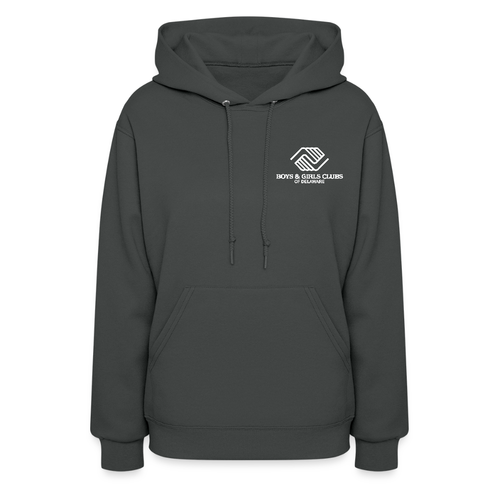 LOGO ONLY Women's Hoodie - asphalt