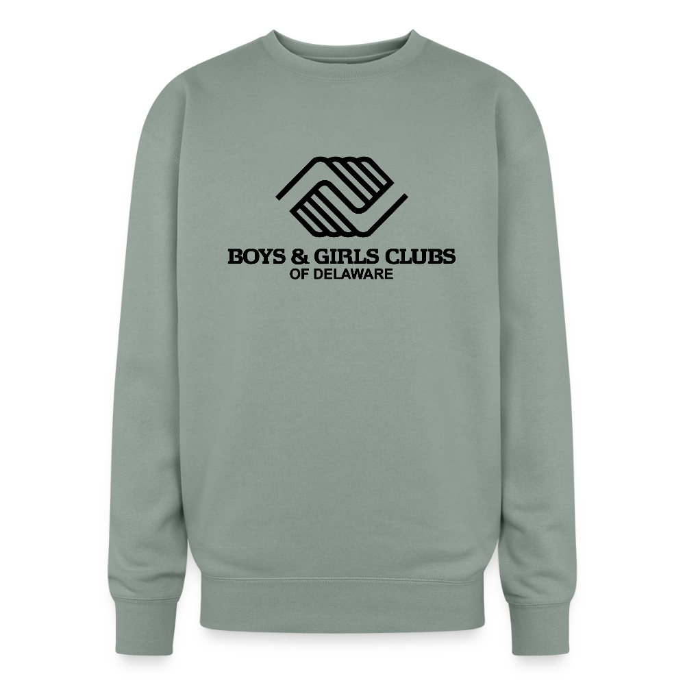 LOGO ONLY Oversized Crewneck Sweatshirt - sage