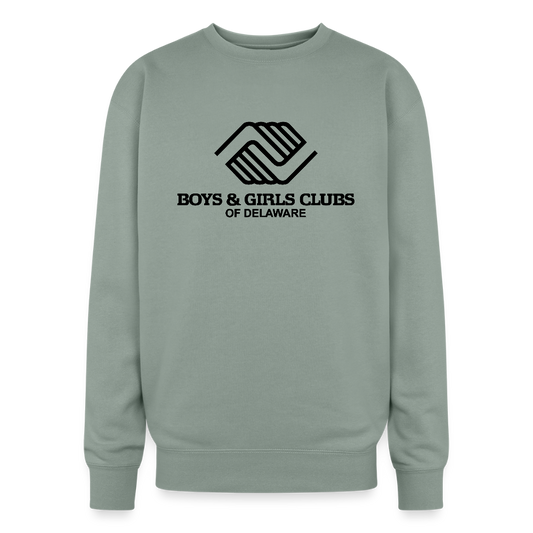 LOGO ONLY Oversized Crewneck Sweatshirt - sage