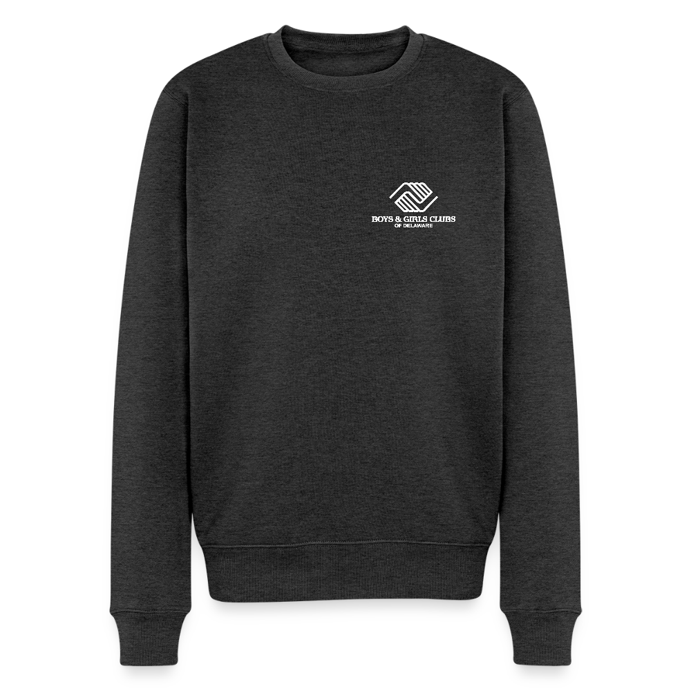 LOGO ONLY Men’s Premium Sweatshirt - heather anthracite
