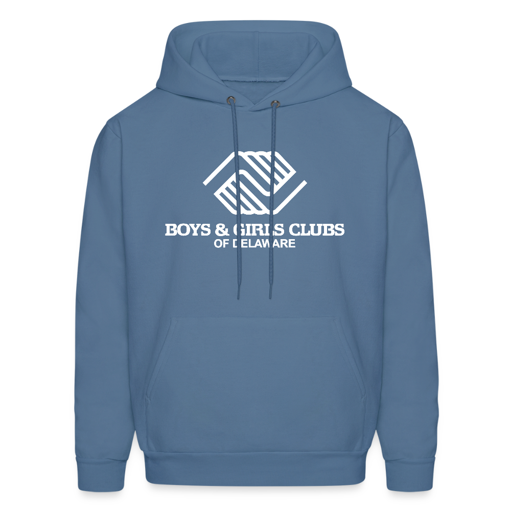 LOGO ONLY Men's Hoodie - denim blue