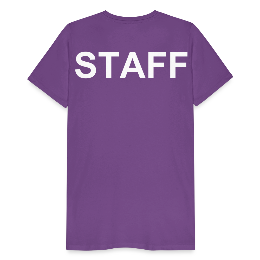 STAFF Men's Premium T-Shirt - purple