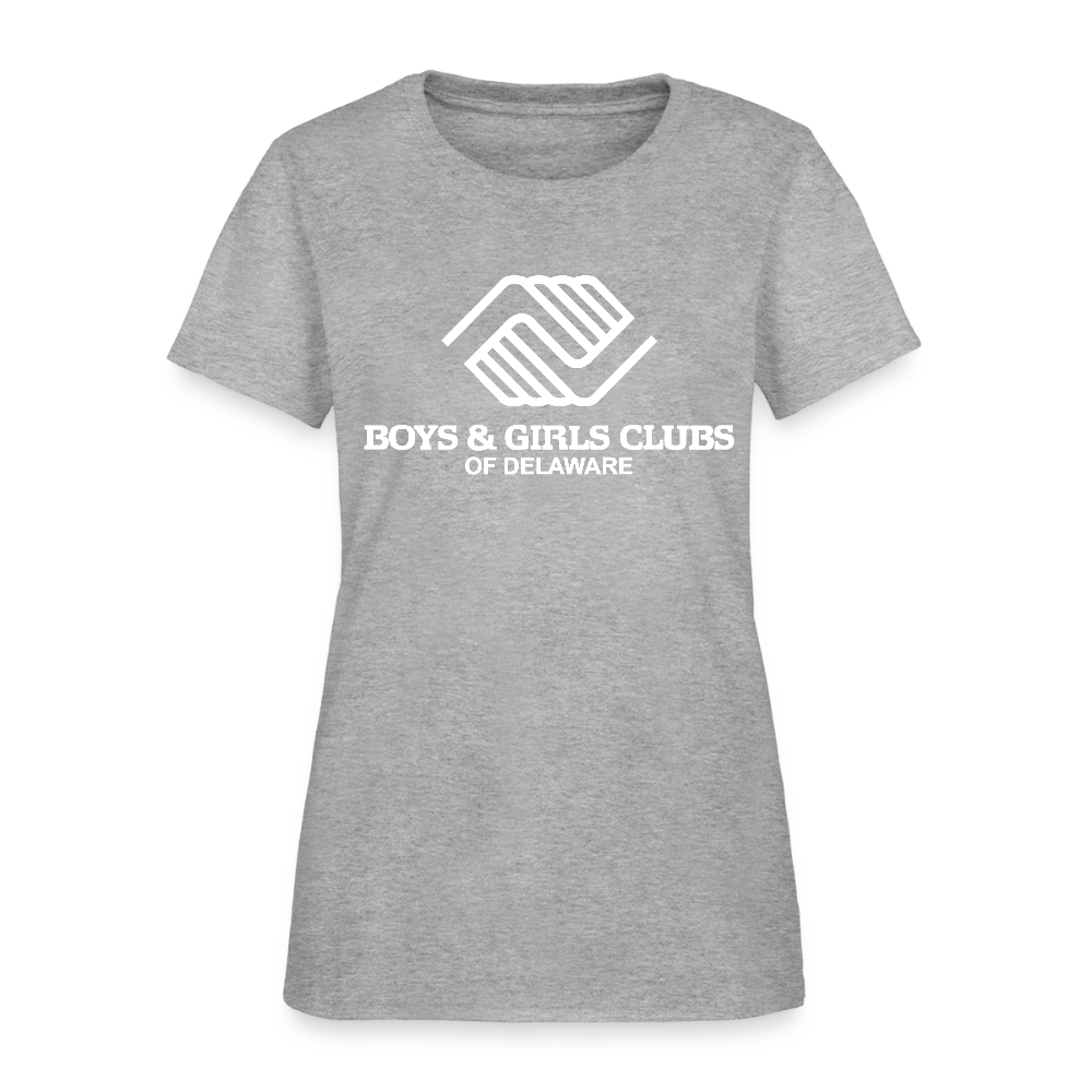 LOGO ONLY Women's T-Shirt - heather gray