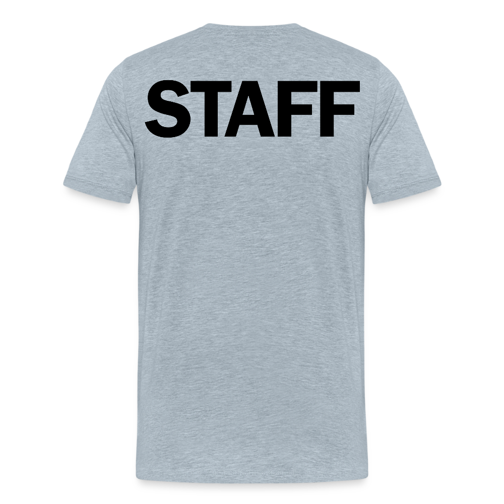 STAFF Men's Premium T-Shirt - heather ice blue