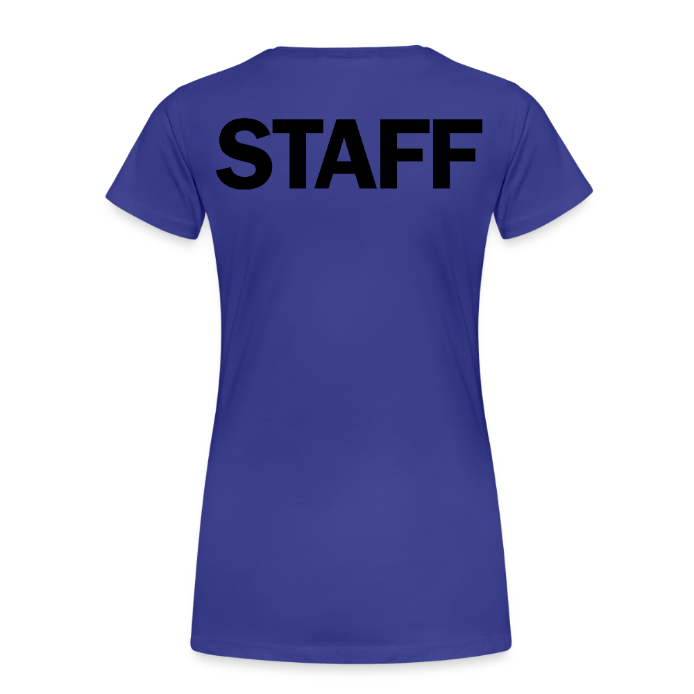 STAFF Women’s Premium T-Shirt - royal blue